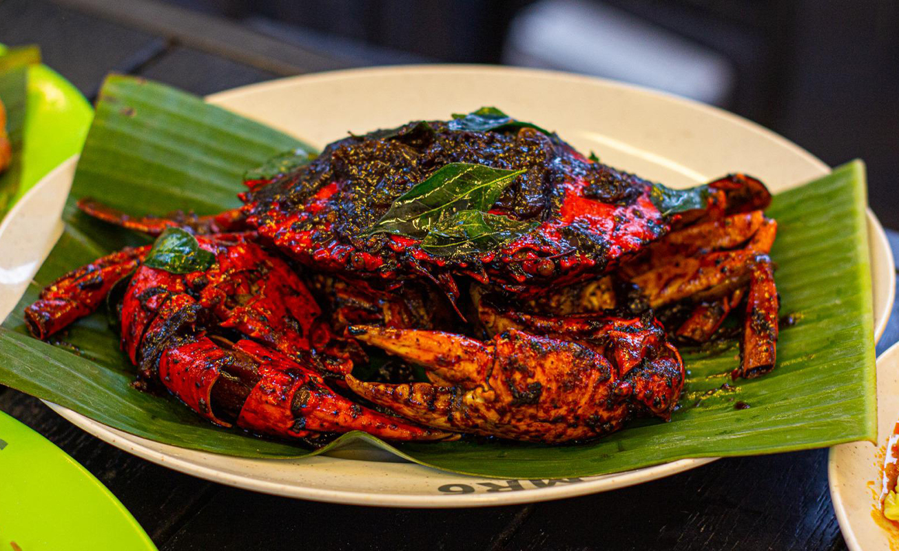 Hong Kong Street BBQ Live Seafood - Black Pepper Crab