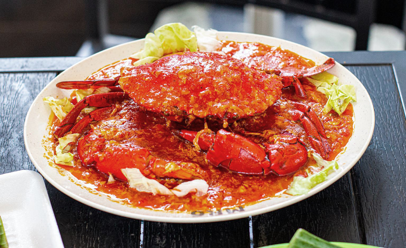 Hong Kong Street BBQ Live seafood - Chilli Crab
